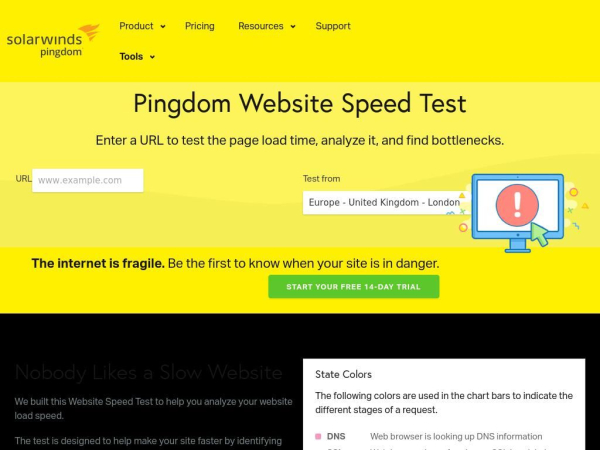 tools.pingdom.com